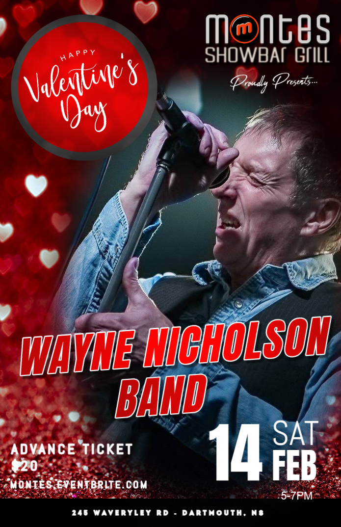 Valentine's Day with The Wayne Nicholson Band